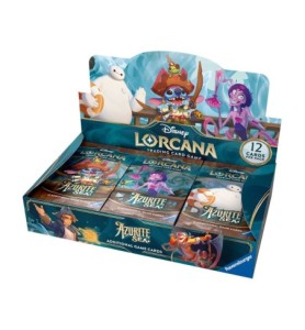 Juego De Cartas Disney Lorcana Tcg Azurite Sea Caja De Sobres Expositor 24 Unidades Inglés