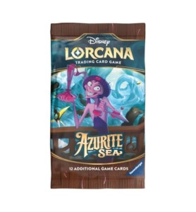 Juego De Cartas Disney Lorcana Tcg Azurite Sea Caja De Sobres Expositor 24 Unidades Inglés