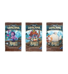 Juego De Cartas Disney Lorcana Tcg Azurite Sea Caja De Sobres Expositor 24 Unidades Inglés