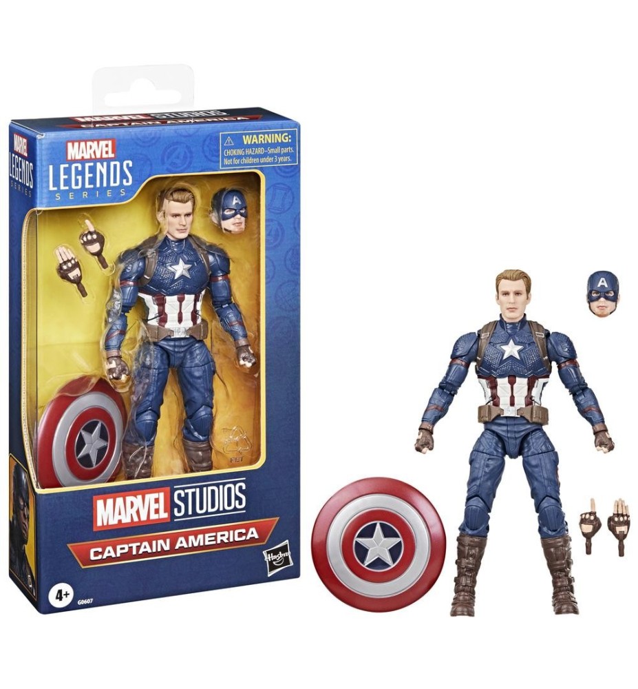 Figura Hasbro Marvel Legends Series Capitán Series