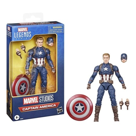 Figura Hasbro Marvel Legends Series Capitán Series