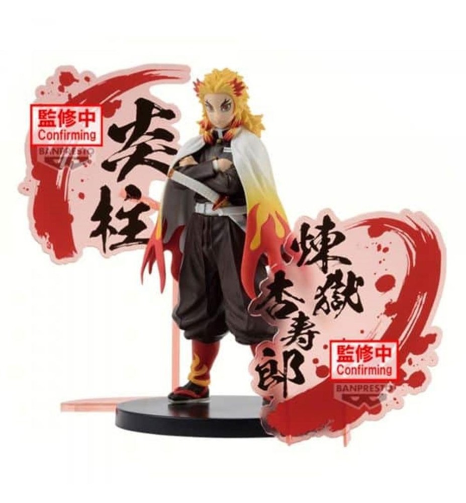 Figura Banpresto Demon Slayer Kimetsu No Yaiba Ex Kyojuro Rengoku 17cm