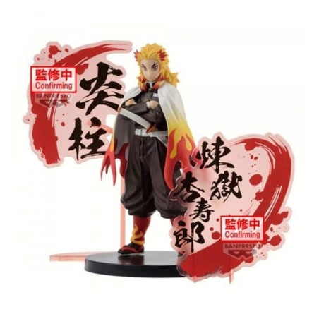 Figura Banpresto Demon Slayer Kimetsu No Yaiba Ex Kyojuro Rengoku 17cm