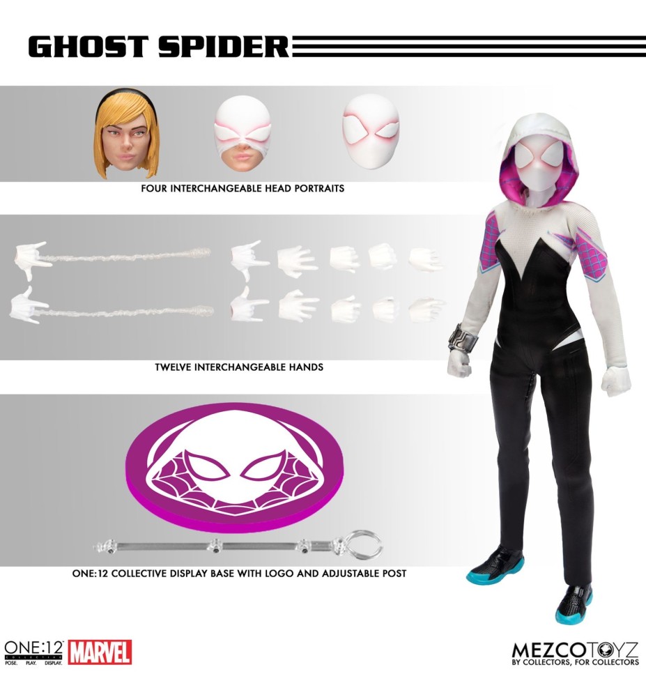 Ghost - Spider Fig 16 Cm Marvel One:12 Collective