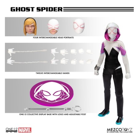 Ghost - Spider Fig 16 Cm Marvel One:12 Collective