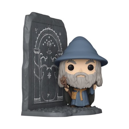 Funko Pop Deluxe El Señor De Los Anillos Gandalf Doors Of Durin