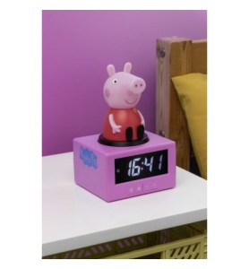 Reloj Despertador Paladone Peppa Pig Con Cable Usb