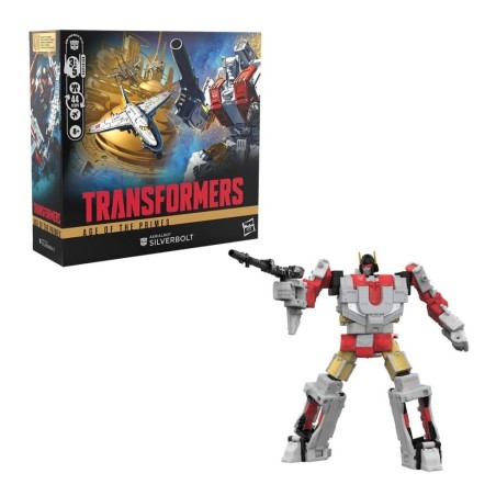 Figura Hasbro Transformers Age Of The Primes Aerialbot Silverbor