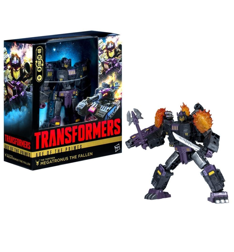 Figura Hasbro Transformers Age Of The Primes The Thirteen Megatronus The Fallen