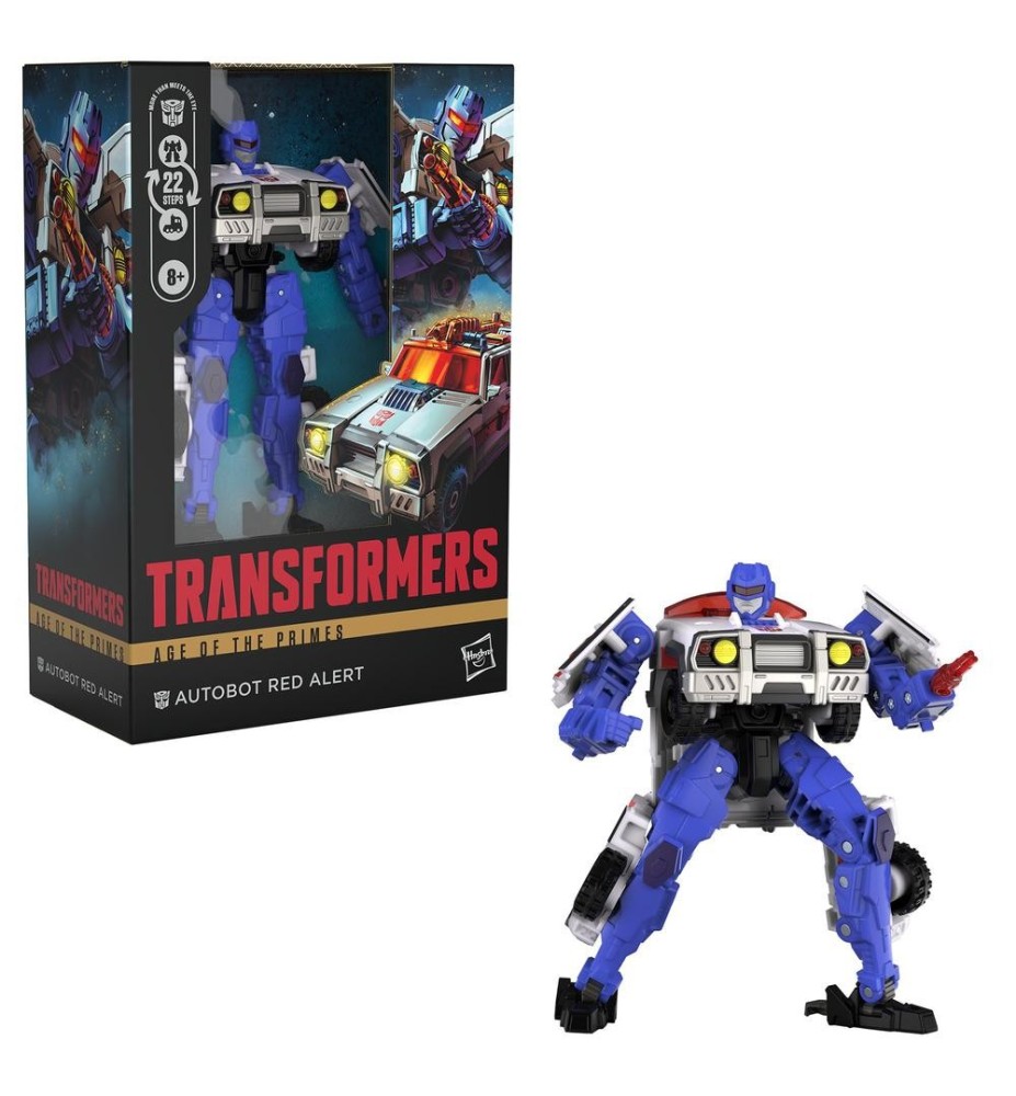 Figura Hasbro Transformers Age Of The Primes Autobot Red Alert