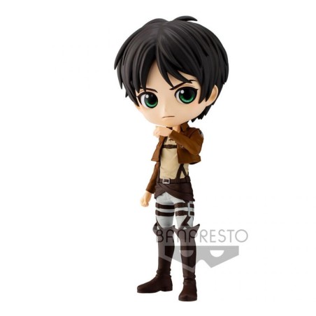 Figura Banpresto Q Posket Shingeki No Kyojin Eren Yeager Ver. A