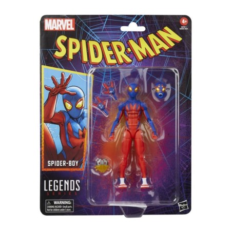 Figura Hasbro Marvel Legends Series Spider - Man Spider - Boy