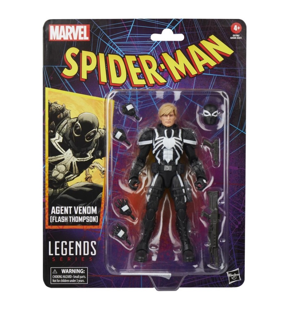 Figura Hasbro Marvel Legends Series Spider - Man Agent Venom (flash Thompson)