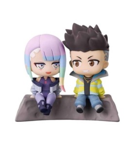 Figura Good Smile Company Cyberpunk Edgerunners Qset+ David & Lucy To The Moon 8cm