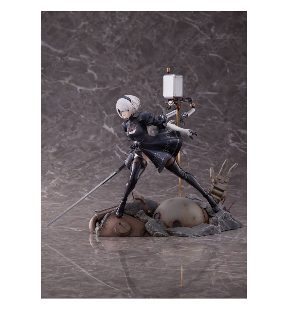 Figura Aniplex 2b Deluxe Edition Statue 20 Cm Nier Automata Ver.1.1a 1 - 7 Scale