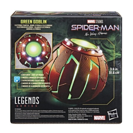 Calabaza Electrónica Hasbro Marvel Legends Series Spider - Man: No Way Home Green Goblin