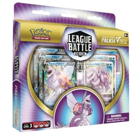 Juego De Cartas Pokémon Tcg Baraja De Combate De Liga Palkia Vmax Español