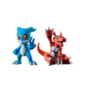 Figuras Ichibansho Digimon Two Forces That Radiate Light Veemon & Guilmon