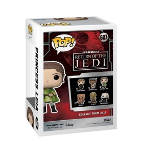 Funko Pop Star Wars Retorno Del Jedi 40 Aniversario Princesa Leia 70747