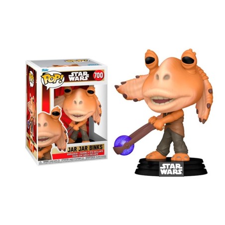 Funko Pop Star Wars The Phantom Menace Jar Jar Binks Con Booma Balls 76017