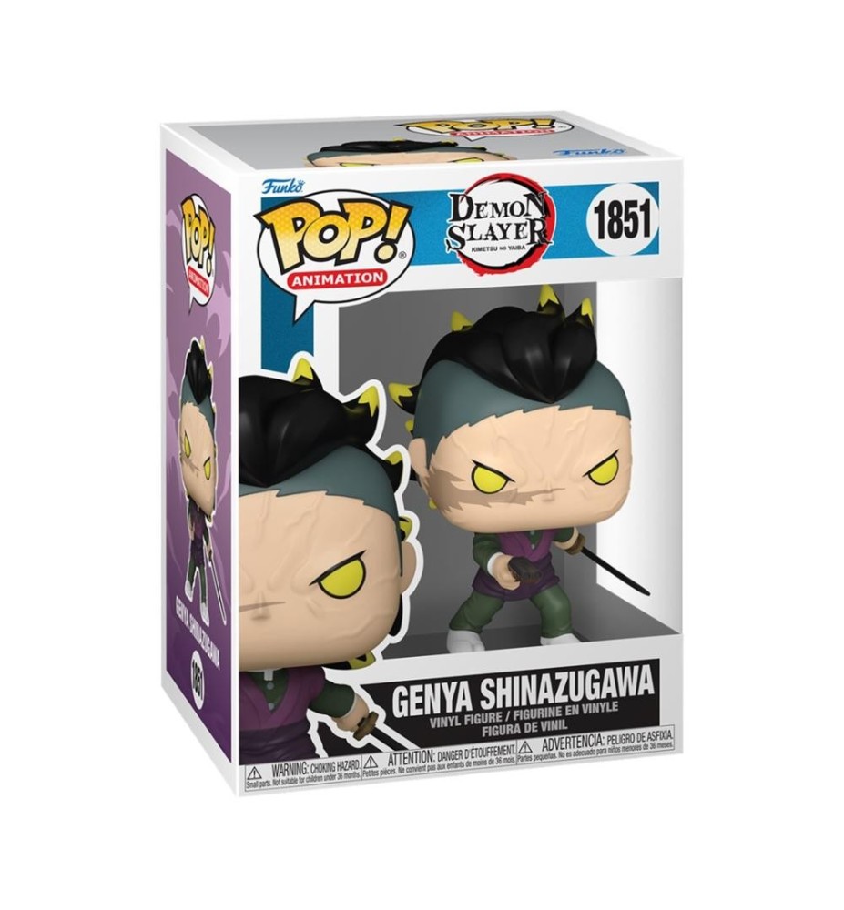 Funko Pop Demon Slayer Genya Shinazugawa (demon Form)