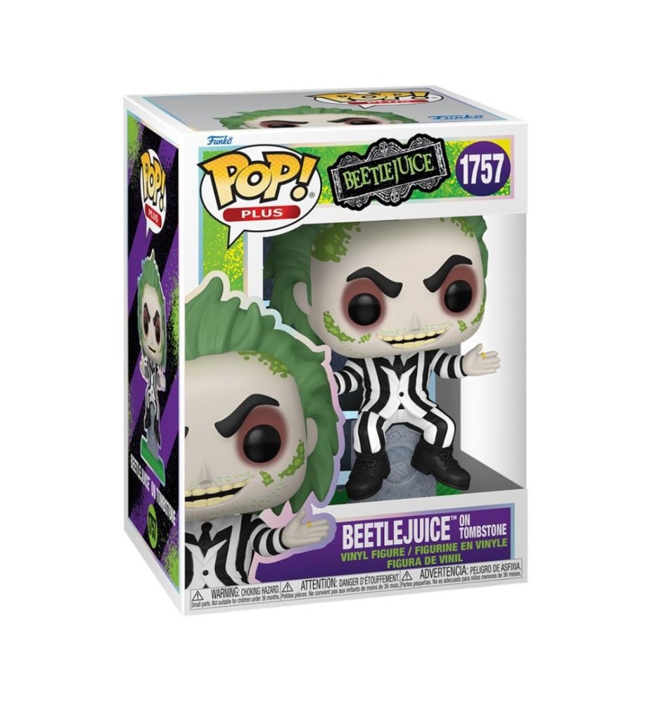 Funko Pop Beetlejuice On Tombstone