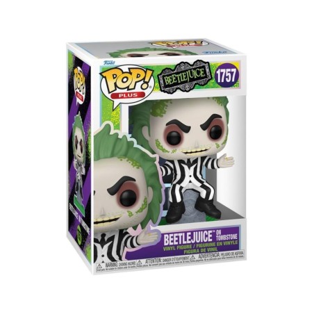 Funko Pop Beetlejuice On Tombstone