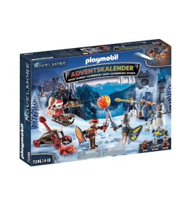 Calendario De Adviento Playmobil Novelmore -  Batalla En La Nieve