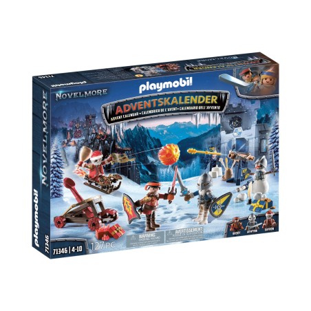 Calendario De Adviento Playmobil Novelmore -  Batalla En La Nieve