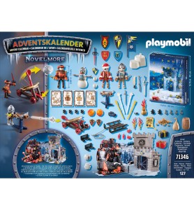 Calendario De Adviento Playmobil Novelmore -  Batalla En La Nieve