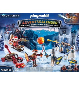 Calendario De Adviento Playmobil Novelmore -  Batalla En La Nieve