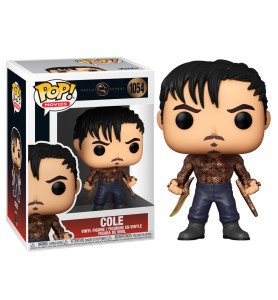 Funko Pop Mortal Kombat Cole Young Efecto Metalico 53850