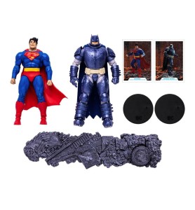 Pack 2 Figuras Mcfarlane Toys Collector Multipack Superman Vs. Armored Batman