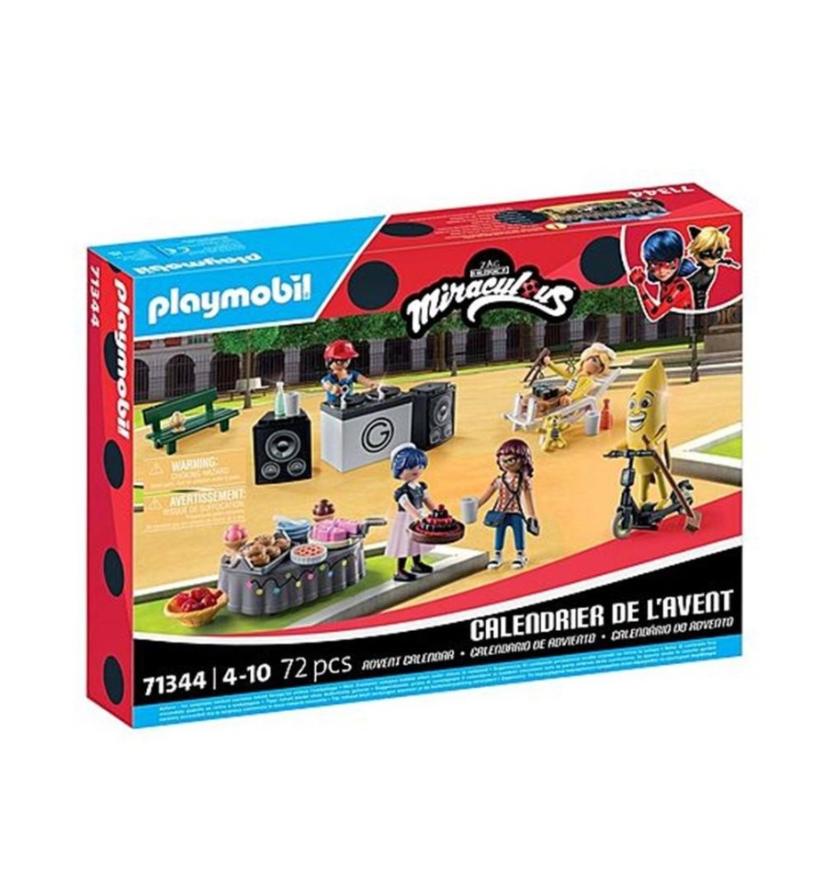 Playmobil Calendario De Adviento: Miraculous Pícnic En París