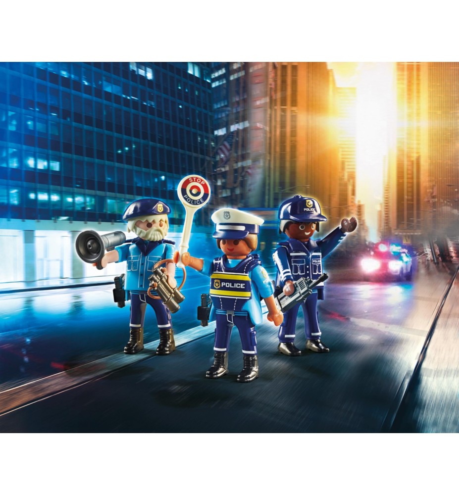 Playmobil Ciudad Set Figuras Policias