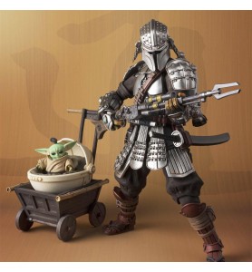 Figura Tamashii Nations The Mandalorian Star Wars Edicion Exclusiva Mandaloriano Ronin & Grogu Meisho Movie Realization