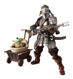 Figura Tamashii Nations The Mandalorian Star Wars Edicion Exclusiva Mandaloriano Ronin & Grogu Meisho Movie Realization