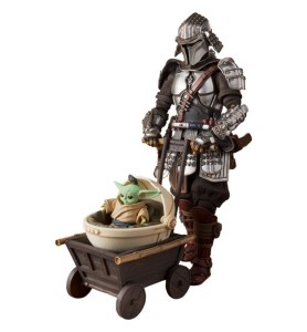 Figura Tamashii Nations The Mandalorian Star Wars Edicion Exclusiva Mandaloriano Ronin & Grogu Meisho Movie Realization