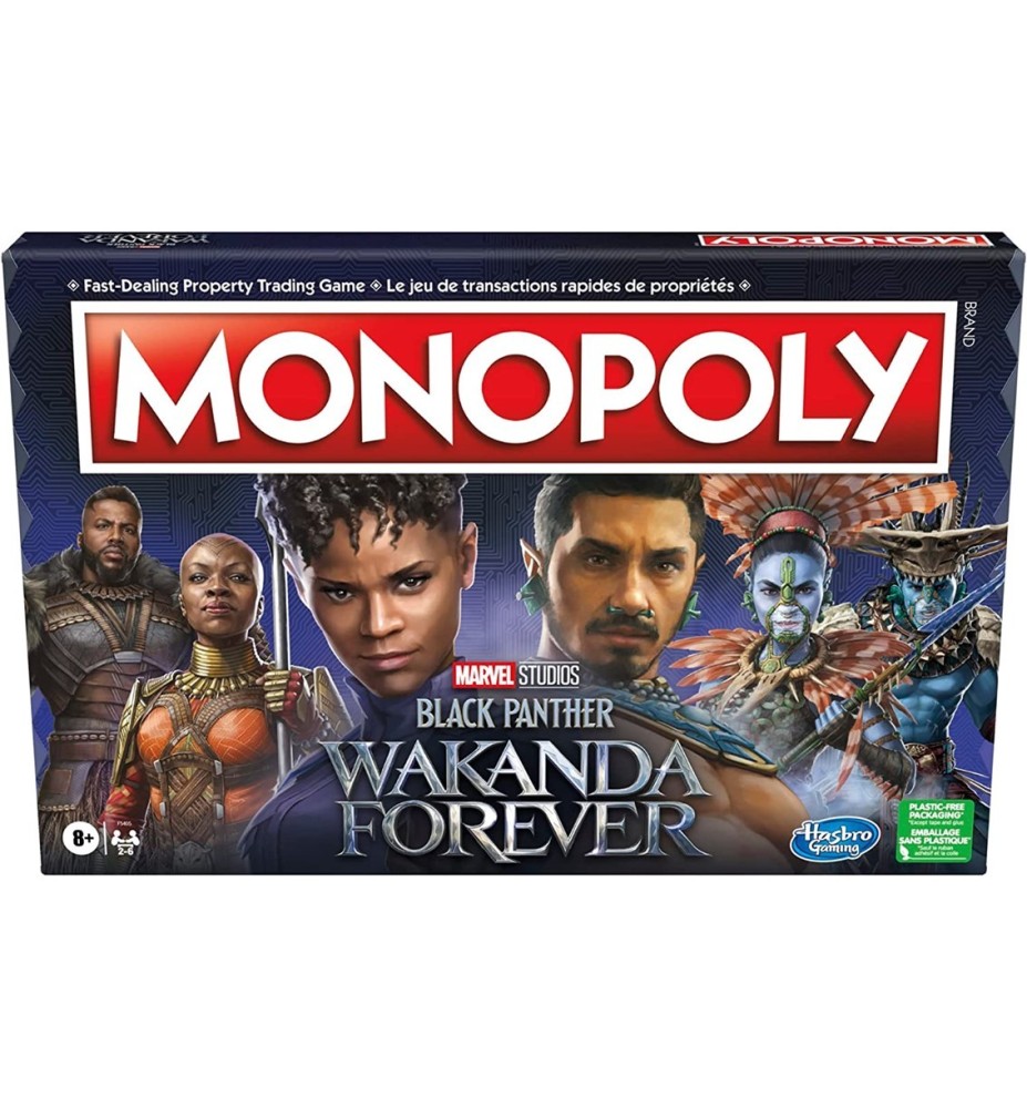 Juego De Mesa Monopoly Black Panther