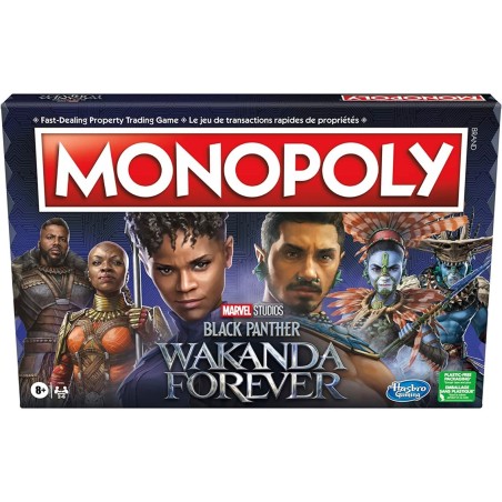 Juego De Mesa Monopoly Black Panther