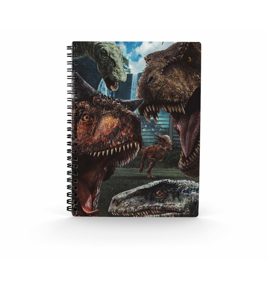 Libreta Sd Toys Efecto 3d Selfie Jurassic World