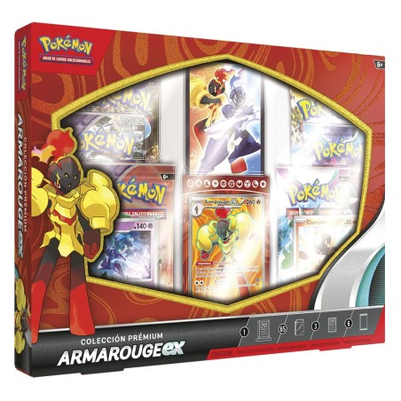 Juego De Cartas Pokémon Tcg Ex Colección Premium Armarouge Español