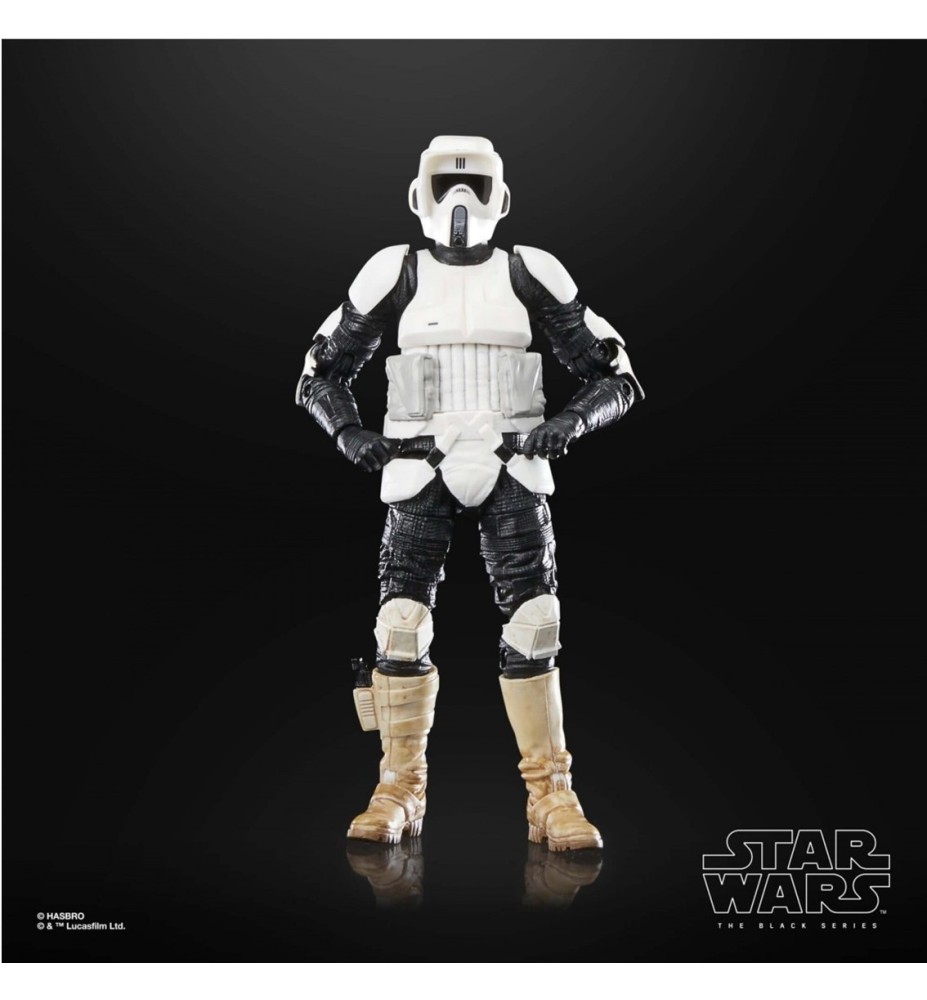 Figura Hasbro The Black Series 40th Anniversary Of Star Wars: Return Of The Jedi -  Biker Scout