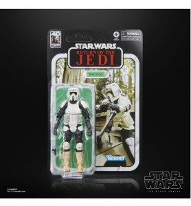 Figura Hasbro The Black Series 40th Anniversary Of Star Wars: Return Of The Jedi -  Biker Scout