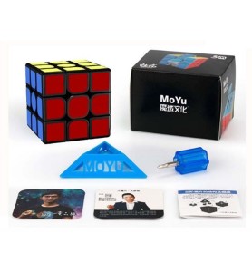 Cubo De Rubik Moyu Meilong 3x3 Magnetico Negro