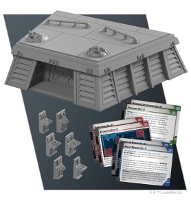 Juego De Mesa Star Wars Legión: Búnker Imperial Pegi 14