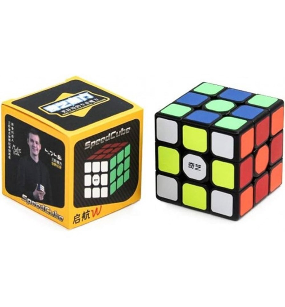 Cubo De Rubik Qiyi Sail 3x3 W Negro