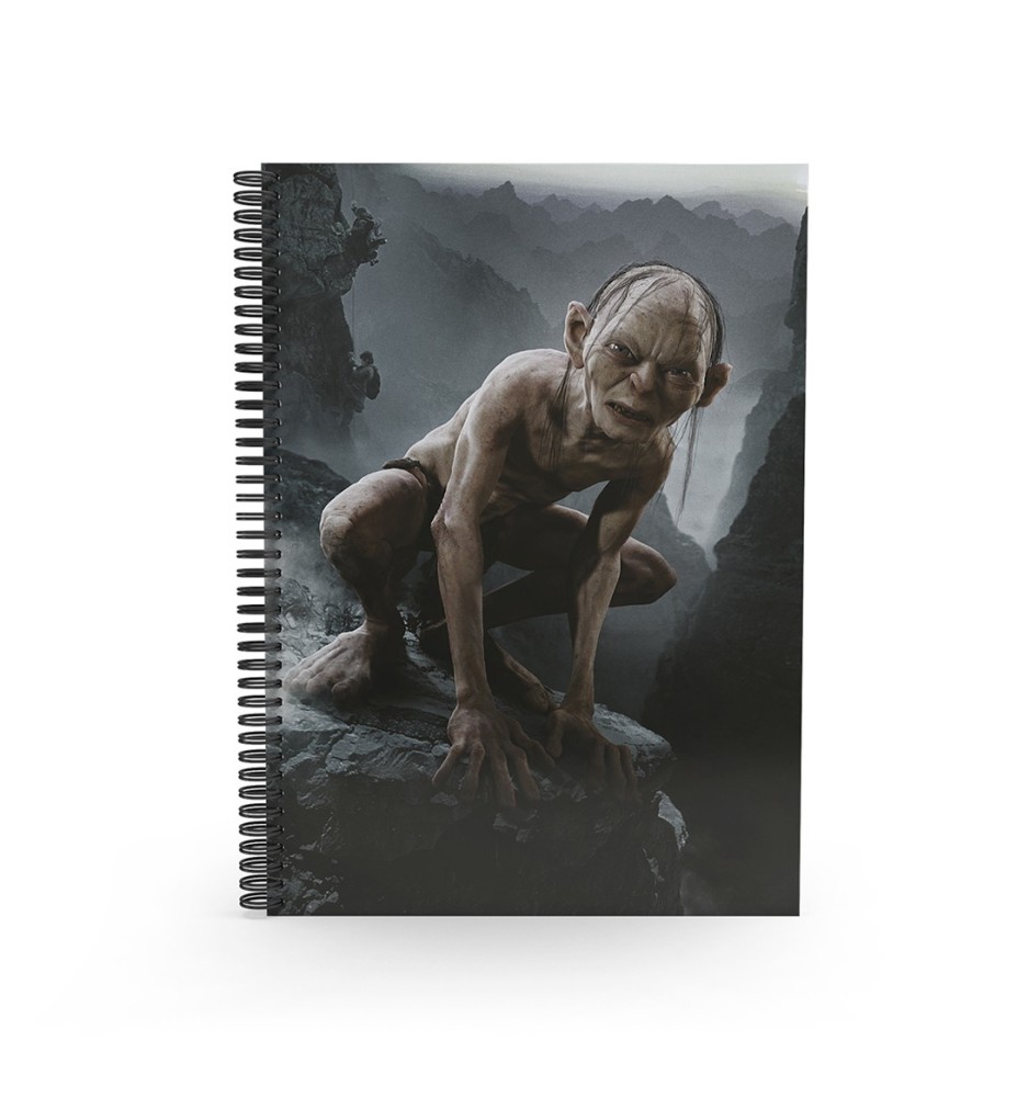 Libreta Efecto 3d Gollum El Seor De Los Anillos