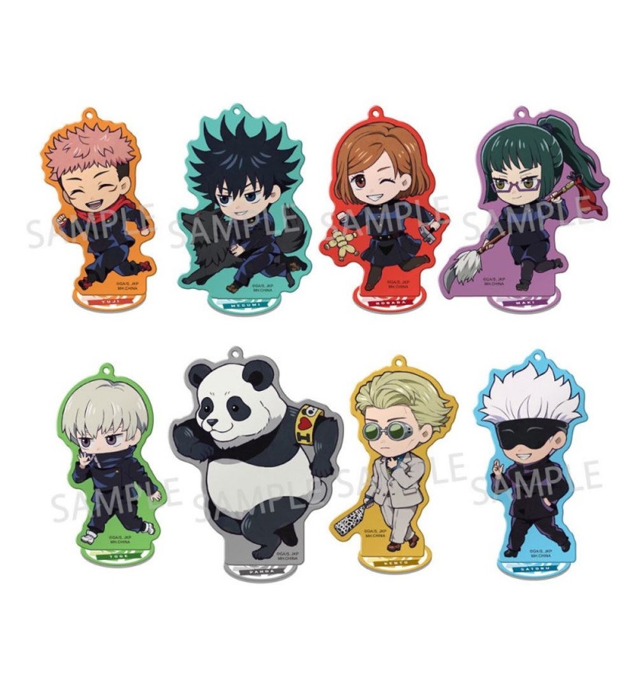 Set Figuras Acrílicas Megahouse Jujutsu Kaisen Toko Toko Mascot Versión Limitada