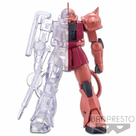 Figura Banpresto Zaku Char's Custom  Mobile Suit Gundam Internal Structure Ver.a